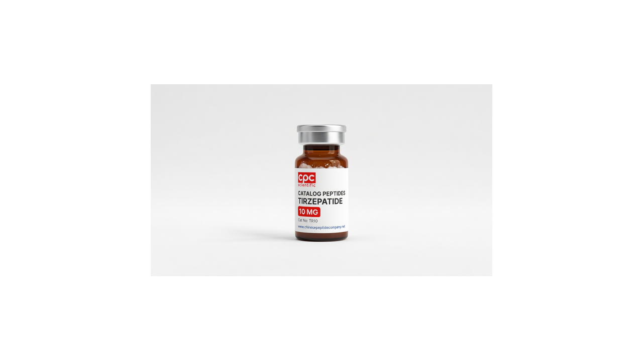 CPC finished branded peptide vials